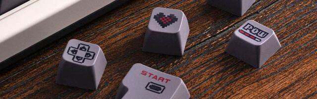 8BitDo now sells the NES-themed keycaps from its retro keyboard