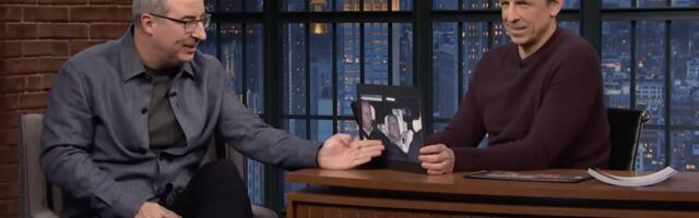 John Oliver gleefully reacts to Andrew Mountbatten-Windsors arrest photo