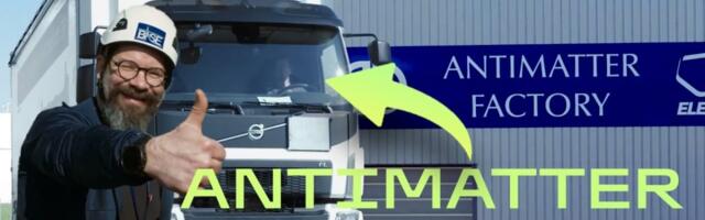 Antimatter factory celebrates first truckload of worlds most expensive material