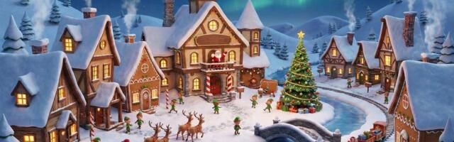 Where IS Santa right now? He’s not far away…