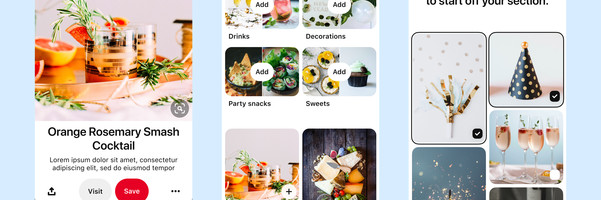 Pinterest adds favorites, notes and a new toolbar after increased use of boards during pandemic