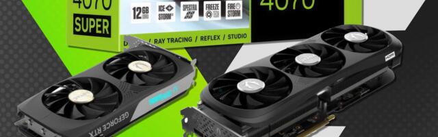All of Zotac's RTX 40-series Super cards use the 12VHPWR connector, with two or three fans — slated to launch this month