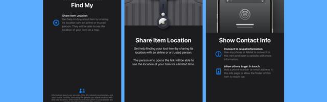 Find My Gains Option to Share Lost Item Location With an 'Airline or Trusted Person' in iOS 18.2