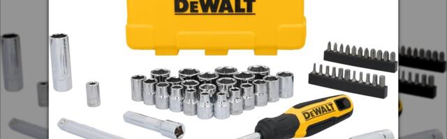DeWalt's Handy 50-Piece Tool Set Is On Sale On Amazon For $40 - Here's What's Included