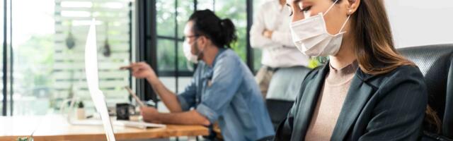 A Quarter of Workers Still Worry About Covid at Work