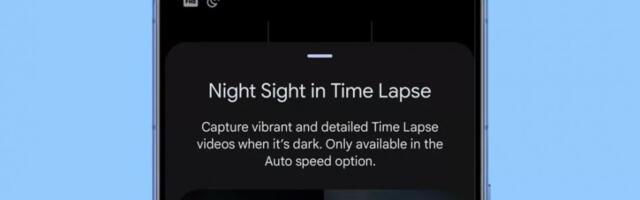 Pixel Camera gets Night Sight Timelapse feature with the latest update