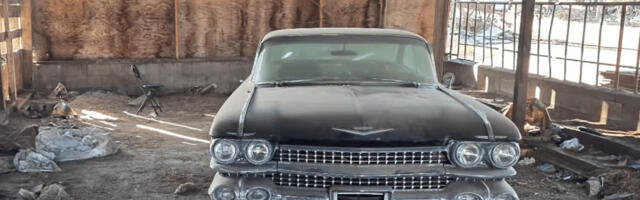 Barn Finder Lucks Into Factory-Fresh '59 Cadillac After 20 Years On Blocks