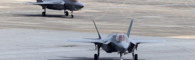 Marines say a deployed F-35 stealth fighter squadron clocked nearly 5,000 hours without any mishaps