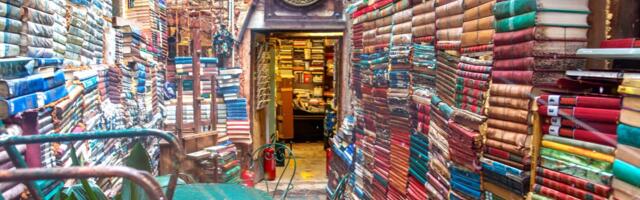 Inside 14 of the most unique bookstores around the world, from boats to bank vaults
