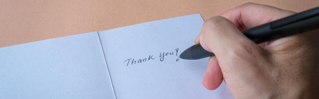 People who still send handwritten thank-you notes aren’t clinging to etiquette