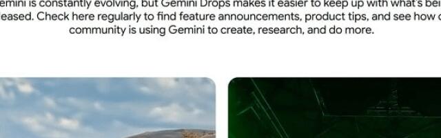 Google Launches Gemini Drops To Showcase Monthly AI Updates And Tips