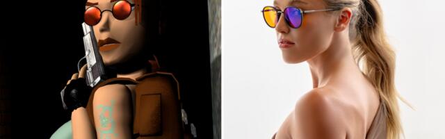 Gunnar marks Tomb Raider 30th anniversary with Lara Croft-inspired blue light glasses