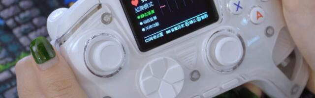 Anbernic’s New Controller Has a Screen and Built-In Heartbeat Sensor, for Some Reason