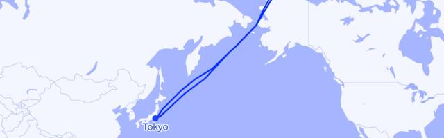 Travelers endured a half-day flight to nowhere after their plane u-turned over the Arctic 7 hours into the journey
