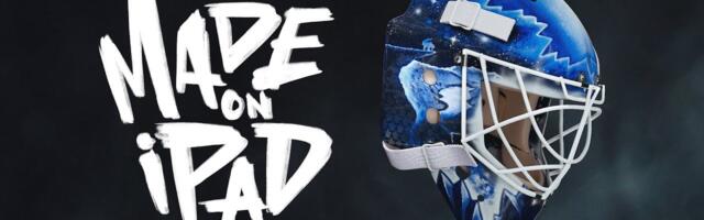 iPad Pro and Apple Pencil Pro Used to Design Seven NHL Goalie Masks Shown in This New Ad