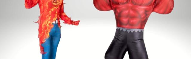 I Can’t Stop Staring at This Official Half-Human-Torch Fantastic Four Costume