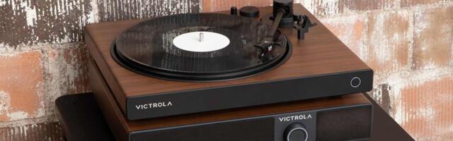This new turntable speaker is a perfect space-saving buy for new vinyl owners