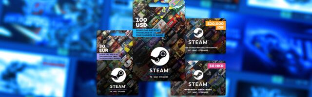 Valve to discontinue physical Steam gift cards by the end of 2026 due to scammers — says nefarious actors continue to exploit them despite years of restrictions
