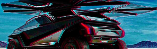 This futuristic solar truck concept is like an EV Transformer