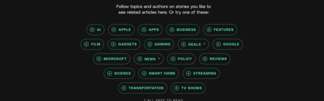 The Verge is getting way more personal with following feeds