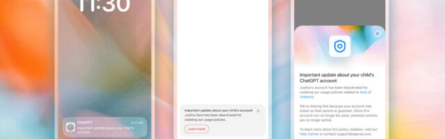 OpenAI will start notifying parents if their teen has been kicked off of ChatGPT