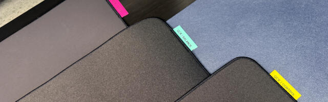 SteelSeries QCK Performance Series mousepad hands-on: pick your flavor