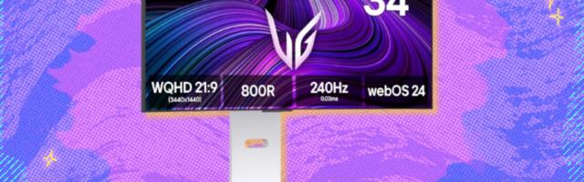 The 34-inch LG UltraGear OLED curved gaming monitor is half price at Amazon