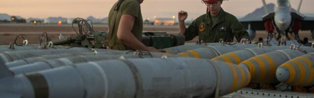 Marines are speeding up aircraft turnarounds for a scattered future fight and moving more munitions faster to keep up