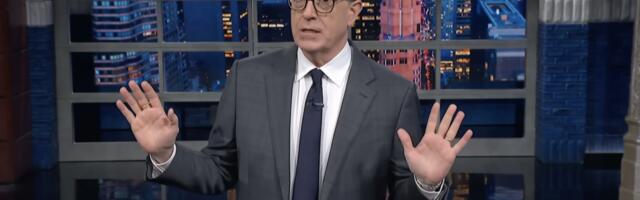 Stephen Colbert reacts to Trump saying I dont think about anybody