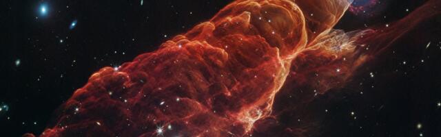 Webb Spots ‘Cosmic Tornado’ in Stunning Detail