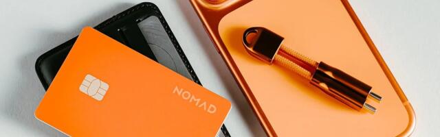 Nomad’s orange wallet tracker makes the AirTag look chunky and underdressed
