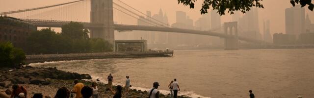 What Cities From Chicago to Washington, DC, Look Like Under a Blanket of Wildfire Smoke