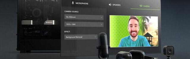 Nvidia Broadcast upgrade brings studio-grade mic and lighting features