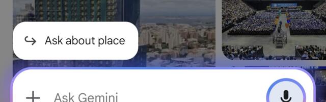 Gemini is starting to let you ask about places you view on Google Maps