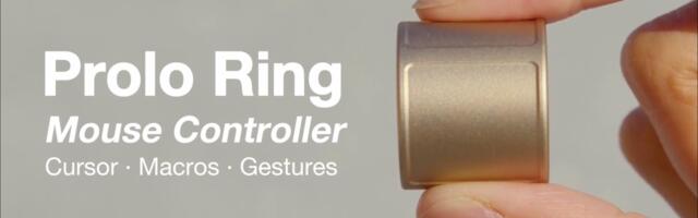 Give your mouse the finger with this wild cursor control ring — Prolo Ring hits Kickstarter, hoping to transform your finger into the ultimate macro and gesture device