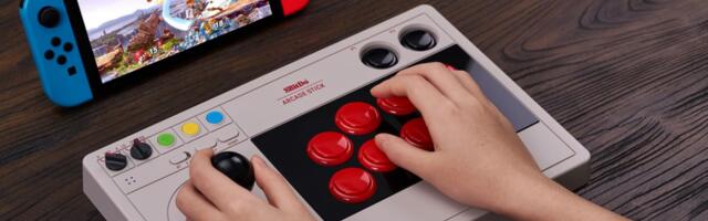 The nostalgic 8BitDo Arcade Stick is at its cheapest price in months