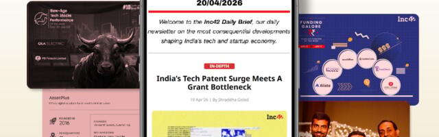 India’s Patent Chasm, Weekly Funding Rundown & More