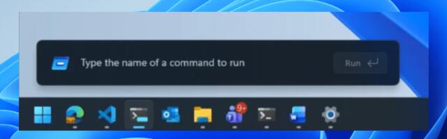 Microsoft tests redesigned Windows 11 Run menu with dark mode and more