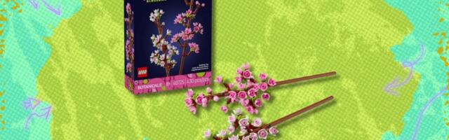 Legos Cherry Blossom set is just $8 at Amazon right now