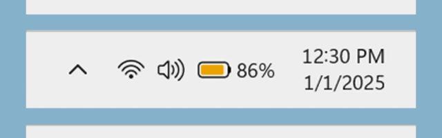 Windows 11 is getting colorful new battery icons that are easier to understand at a glance