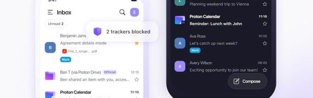 Proton Mail's redesigned mobile app is built for speed