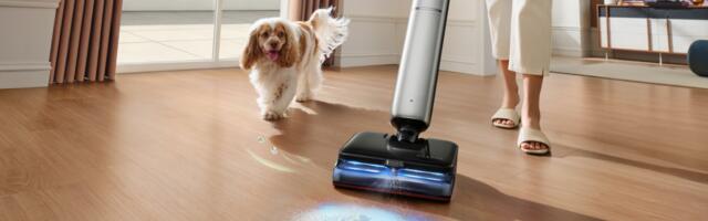 Dreames newest vacuum mop basically pressure-washes your floors