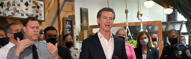 Newsom touts rival shoplifting and drugs ballot initiative to weaken Prop 47