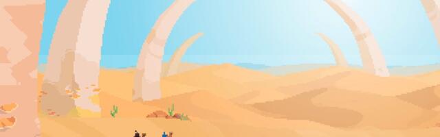 Pixel art adventure Arco's really good fun - but it's also very buggy at the moment