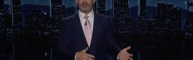 Jimmy Kimmel reacts to Trump saying quiet piggy to a reporter