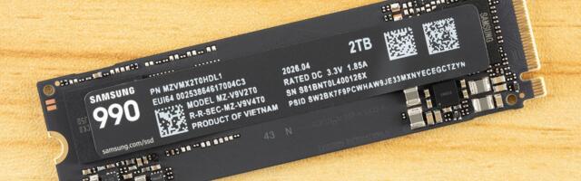 Samsung 990 2TB SSD Review: New flash, familiar speeds