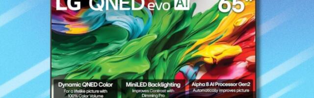 Game day prep: The 65-inch LG Class QNED evo 4K TV is on sale for a record low $300 off