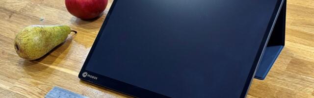 Hands-on with Modos Tech 13.3-inch e-paper monitors — we tried the current Dev Kit model and the next-gen Modos Flow touch
