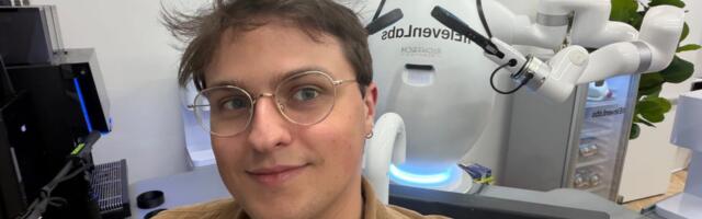 I went to ElevenLabs' NYC pop-up. A robot poured me cold brew before I haggled with an AI shopkeeper.