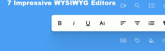 7 Impressive WYSIWYG Editors to Try With Your React App in 2023